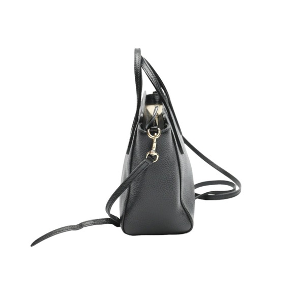 GUCCI Leather Swink 368827 Black Tote Bag - Picture 4 of 16